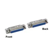 DB25 Female/Female Mini Adapter 25Pin Low Profile Gender Changer Printer/Scanner
