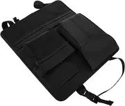 HORIALENCE Large Capacity Car Storage Bag 39x34cm Waterproof Organizer for Car Back Seat Easy to Install Dividers and Mesh Pockets