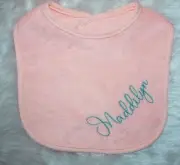 Baby Bib | Burb cloth / smock | Personalised Gift | Personalised name