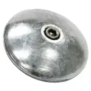 B & S Zinc 4" Dia. x 1-3/8" Rudder Anode for Salt Water Use