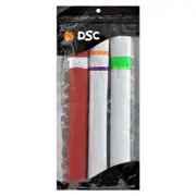 DSC Speed Non-Slip Bat Grip, Pack of 3