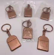 Woodford Reserve Copper Keychains- Lot Of 6- New