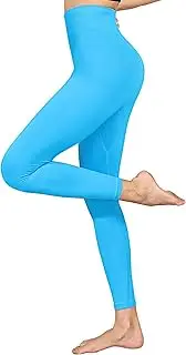 [Homma] High Waist Tummy Compression Control Slimming Leggings (Soft Light Fabric, Slightly Transparent)