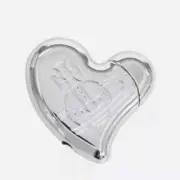Vivienne Westwood Orb Heart Lighter Electronic Gas Lighters Silver New in Box