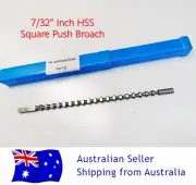 7/32" Square Broach Inch Size High Speed Steel Cutting Tool
