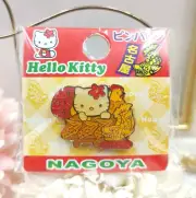 Sanrio Hello Kitty Pin Badge Chicken Wing Nagoya Gotochi Local Japan 2002