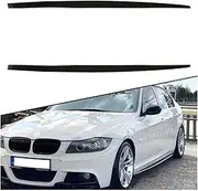 Compatible for BMW 3 Series E90 Side Skirts Attachment 2004-2012 Sill Trim Car Styling Auto Accessory Universal Spoiler Mud Flaps Spilitter(2004-2008 Model Years)