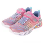 SKECHERS 中大童 SWEETHEART LIGHTS 跑步鞋-302312LPKMT