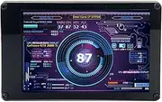 3.5in Computer Temp Monitor, USB Mini Screen for for Linux for Windows, PC CPU Sensor Panel Display Computer Temp Monitor