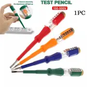 Household Electrical Test Pen with Screwdriver and LED Voltage Detector