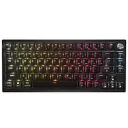 Corsair K65 Plus Wireless Tactile 75% RGB Mechanical Gaming Keyboard with MLX Fusion Tactile Switch - Tactile Black (CH-91D441F-NA)