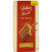 Lotus Biscoff Milk Chocolate With Biscoff Cream 180g