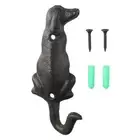 Black Towel Hooks Iron Coat Hook Lightweight Hanging Clothes For Clothes Cast