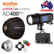 Godox AD400Pro 2.4G TTL Outdoor Studio Flash with Ad-R6,BD-04,QR-P90 Softbox