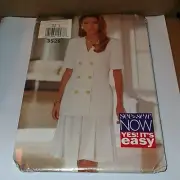 BUTTERICK SEE & SEW PATTERN 3528 ~ MISSES TOP SKIRT ~ SIZES 6 - 8 - 10 *UNCUT