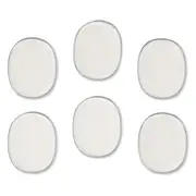6pc Apara Soft Spots Gel Shoes/Boots Adhesive Pads Comfort/Relief Footcare Clear