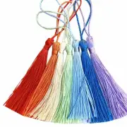 35pcs Rainbow colors Fringe Tassel Finishes Decor Sewing Craft DIY Hanging Trim