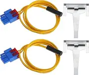 Drain Clip Evaporator Replaces DA61-06796A AP5579885 2683163 PS4145120 EAP4145120 with DA32-0006W DA32-00006S AP4135567 Defrost Temperature Sensor for Samsung Refrigerator (2)