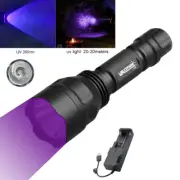 Super Bright LED UV Flashlight Torch Ultra Violet 395nm Blacklight Light Lamp