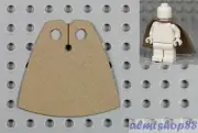 Dark Tan Cloth Cape For LEGO Minifigures - Fabric Robe Cloak Star Wars Castle