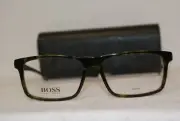 New Authentic Hugo Boss O876 Dark Havana 0P0I 54-16-140 With Original Case!