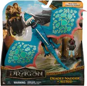 How To Train Your Dragon Movie Viking & Dragon - Stormfly & Astrid