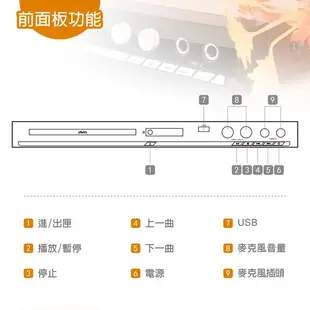 KOLIN歌林 DVD/USB音響組合 KMP-WD01S【福利品九成新】