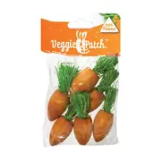 Veggie Patch Play Carrot Toys Small Pet Treat 6PK
