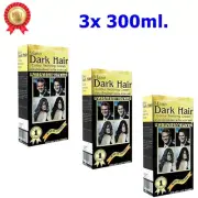 3x Natural Mano Hair Young Restoria Cream Grey Dark Restore Men Women Best 300ml