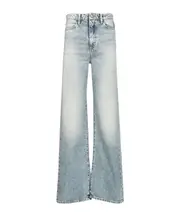 Jeans with belt loops 24,26,27,28,29 blue