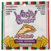 Wacky Cracker Saltine Seasoning Pizza No MSG Party Family Gift Recipes