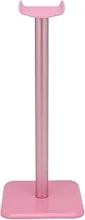 Headphone Stand, Durable Desk Headset Holder, Gaming Headset Holder Hanger Rack, Stable Non Slip Gaming Headset Stand for All Earphone Accessories (Pink)