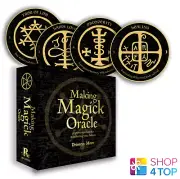 MAKING MAGICK ORACLE ROUND CARDS ROCKPOOL PRIESTESS MOON SYMBOLIC MANIFEST NEW