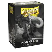 Dragon Shield Black Matte Non-Glare Standard 100 Sleeves