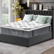 Mattress Queen Double King Single Euro Top 9Zone Pocket Spring Latex Memory Foam