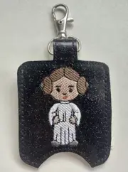 Star Wars Princess Leia Carrying Holder Case for Mini 1oz Hand Sanitation