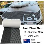 Diamond Boat Flooring EVA Foam Marine Decking Sheet | Dark Grey Gule Deck Mat