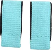 Sosoport Weightlifting Belt Anti-Slip Wrist Guard Weightlifting Grip Strap Lifting Wraps Gym Accessories Workout Wrist Protector Lifting Wrist Straps Wrist Brace Black Polyester