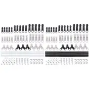 87pcs/set Zipper Repair Kit Replacement Pull Tool for Clothing Jackets