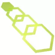 4 Pcs Sewing Templates Hexagon Shape Quilt Rulers and Quilting