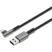 CYGNETT LC7942 1M USB-C To a Right Angle 60W Fast Charging Lead