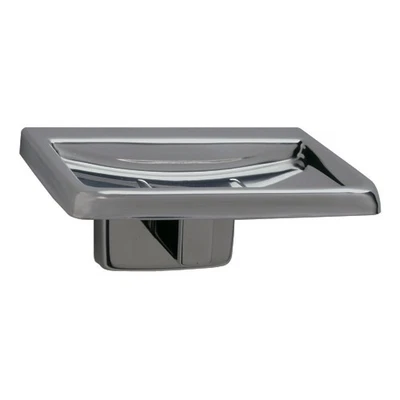 Bobrick 6807 Classic Series™ Soap Dish with Satin Finish
