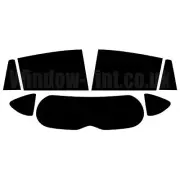For Toyota RAV4 5-door 2013+ Pre Cut Window Tint Kit 20% Dark Rear Tinting Film