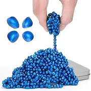 DYRDM Original Ferrite Putty Blue 500+, Fidget Toy Ferrite Stones for Stress Relief, Sensory Toy for Adults & Teens 14+, Holiday Stocking Stuffer, Ferrite Rocks Fidget Present for Office