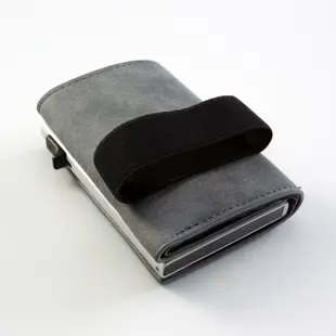 NIID x SLIDE II Mini Wallet 防盜刷科技皮夾 - 霧灰