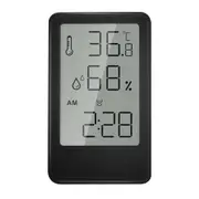 Digital Humidity Indoor Hygrometer Thermometer Temperature Meter Alarm Clock