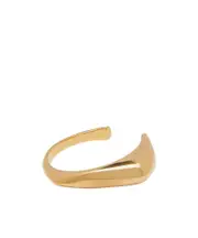 Alexander McQueen Thorn Claw Cuff Bracelet Yellow