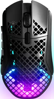 SteelSeries Aerox 9 Wireless Ultra Lightweight Super-Fast MOBA/MMO with AquaBarrier Gaming Mouse - Black - Refurbished (Premium Condition)