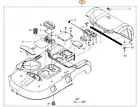 Assembly Cover Superiorie Original WORX Robot Lawn Mower
