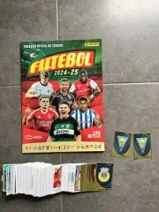 PANINI FUTEBOL LIGA BETCLIC 2024-25 SET COMPLETE 486 STICK. + 30 BIS + 1 ERROR
